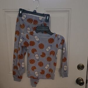 Carter's Gray and Cream Pajama Set